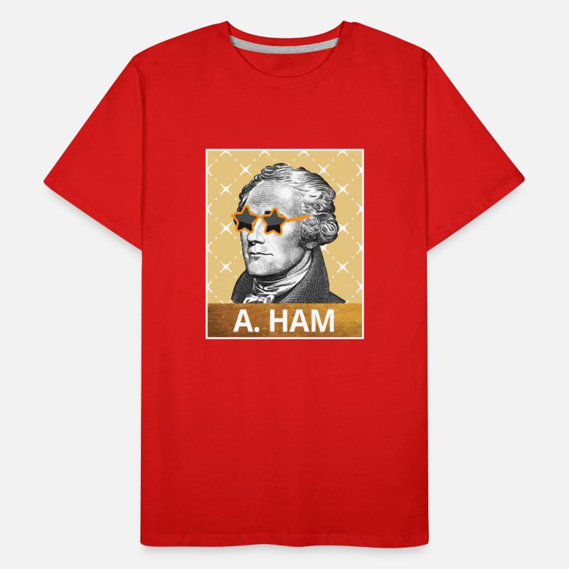 Alexander Hamilton Männer Premium Bio T-Shirt