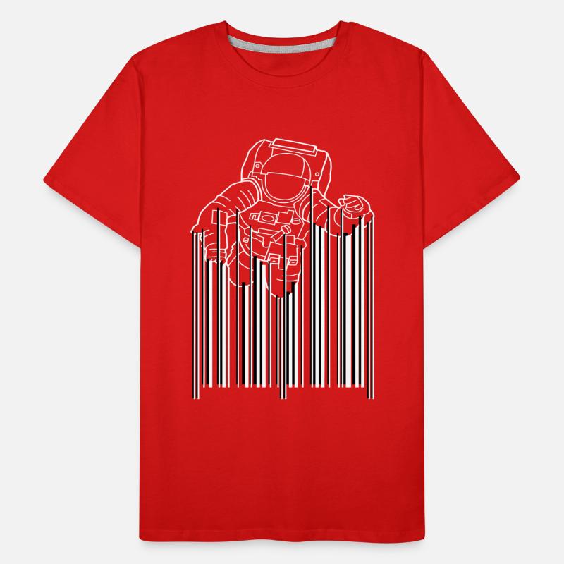 Astrocode Astronaut Space Men's Premium Organic T-Shirt