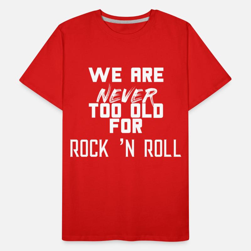 ROCK ET ROLL T-shirt bio Premium Homme
