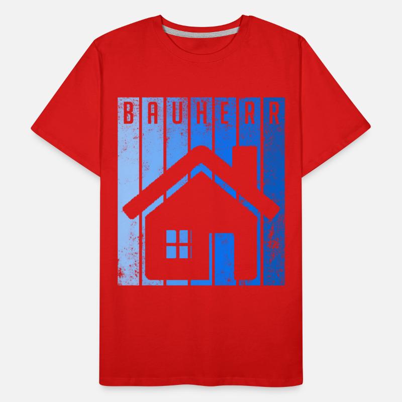 Client Construction Manager Men's Premium Organic T-Shirt