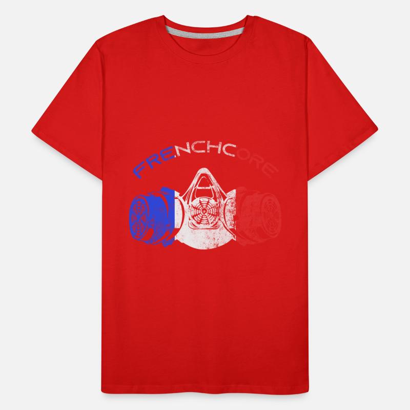 Frenchcore Speedcore Rave Geschenk Männer Premium Bio T-Shirt