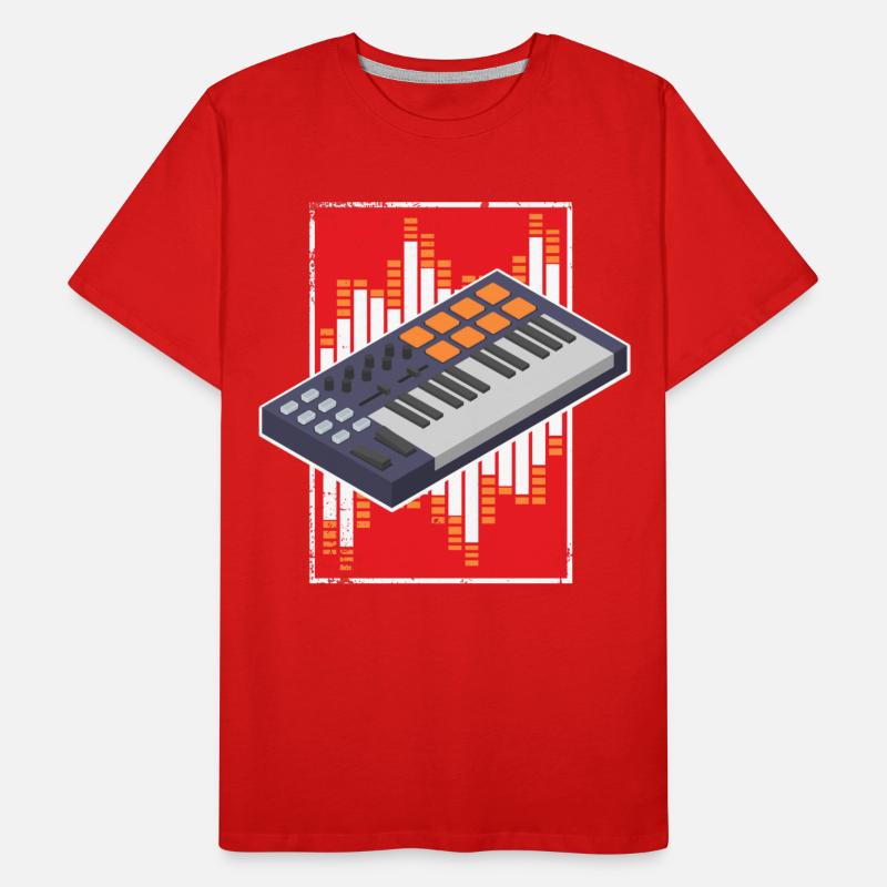 Beatmaker, Beatmaker dj, Rap, T-shirt bio Premium Homme