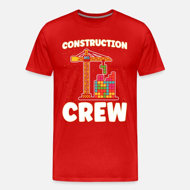 Module de serrage d’équipage - T-shirt bio Premium Homme - rouge