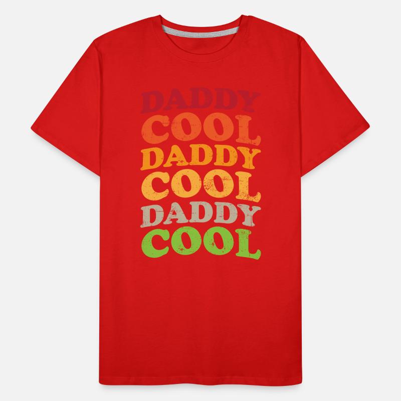 Daddy Cool Father Gift Men's Premium Organic T-Shirt