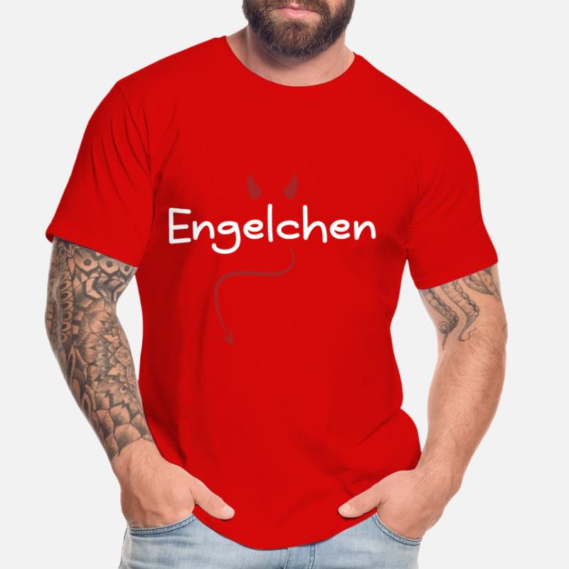 Engelchen Engel Kostüm Teufelchen oder Engelchen Männer Premium Bio T-Shirt