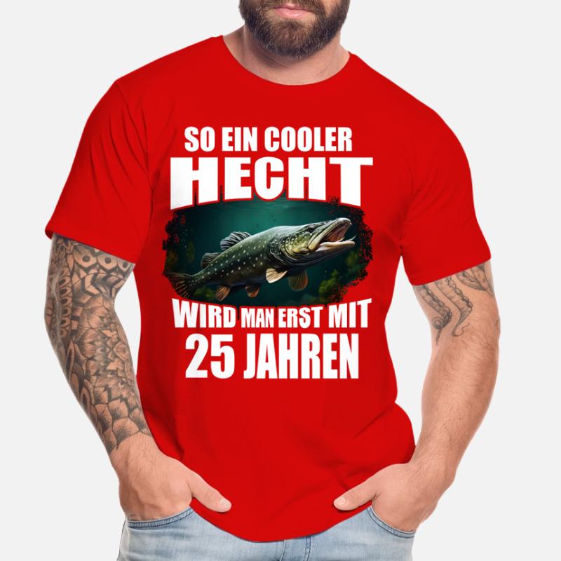 So ein cooler Hecht wird man erst mit 25 Männer Premium Bio T-Shirt