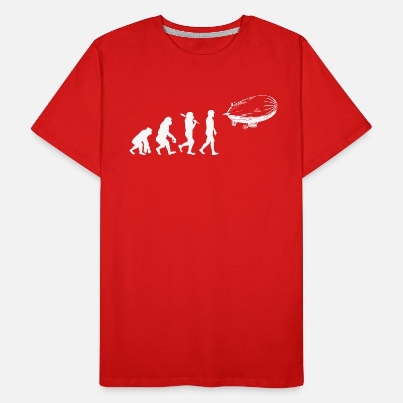 Airship Evolution Men's Premium Organic T-Shirt