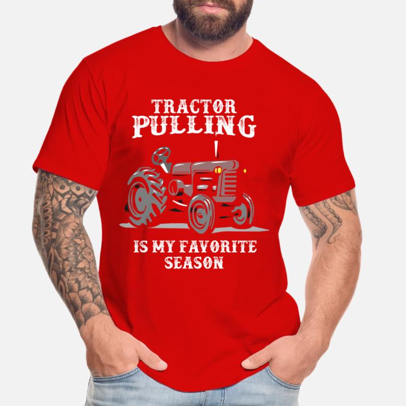 tractor pulling, tractor pulling tractor, pulling, Men's Premium Organic T-Shirt