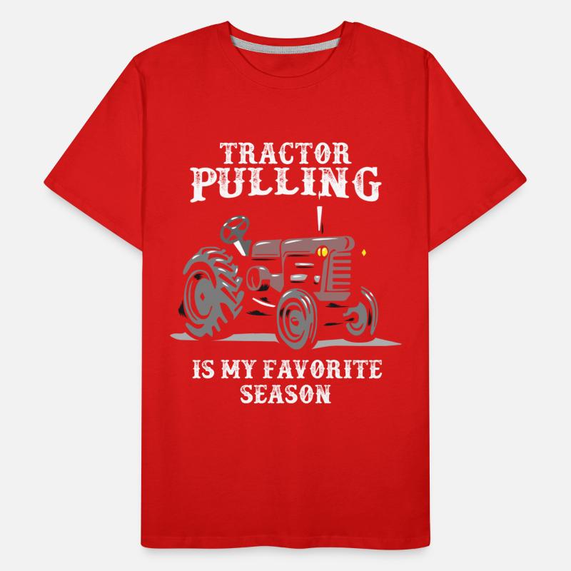 tractor pulling, tracteur tractor pulling, pulling, T-shirt bio Premium Homme