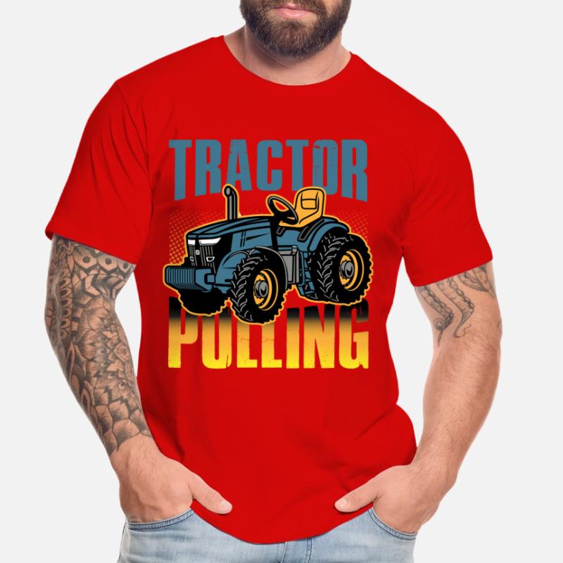 tractor pulling, tractor pulling, racing, Men's Premium Organic T-Shirt