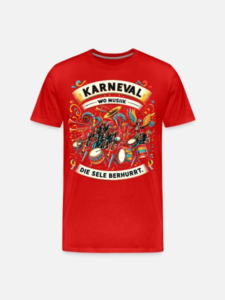 Carnival Music Parade - Men's Premium Organic T-Shirt - 