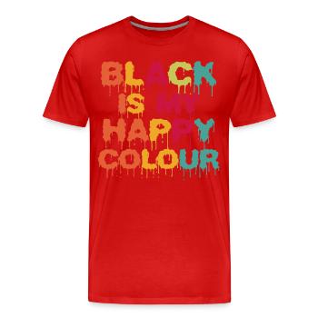 Des phrases drôles - T-shirt bio Premium Homme - rouge - Devant - Damien (186cm)