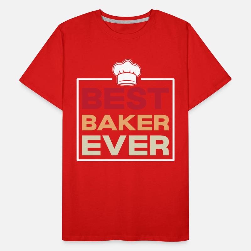Bester Bäcker immer - Bäcker Geschenke Männer Premium Bio T-Shirt