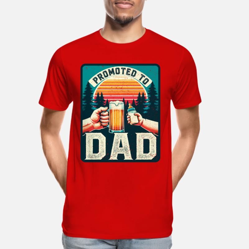 Expectant Dad loading Future Dad Men's Premium Organic T-Shirt