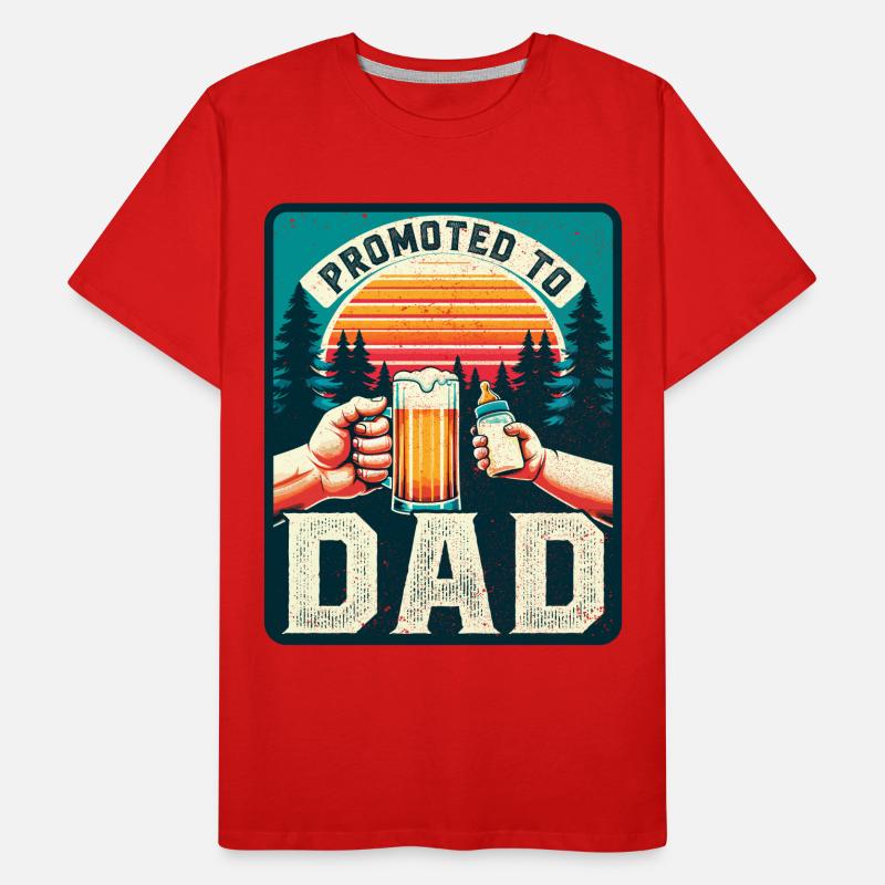 Expectant Dad loading Future Dad Men's Premium Organic T-Shirt