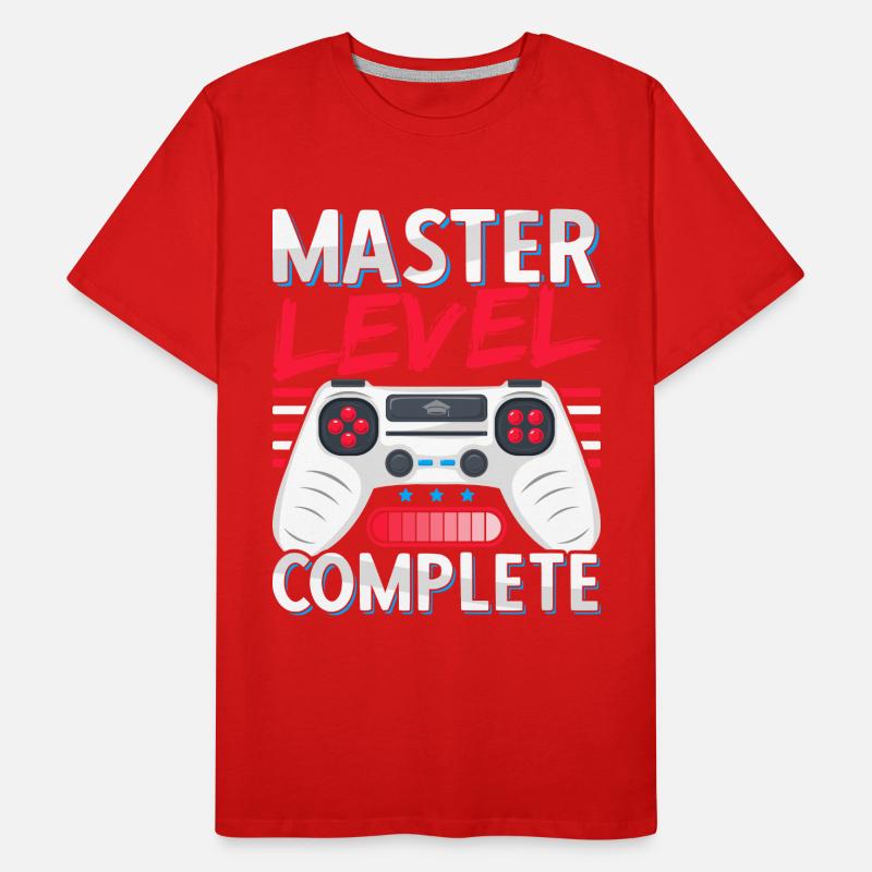Master Abschluss Absolvent BWL Student Studium Männer Premium Bio T-Shirt