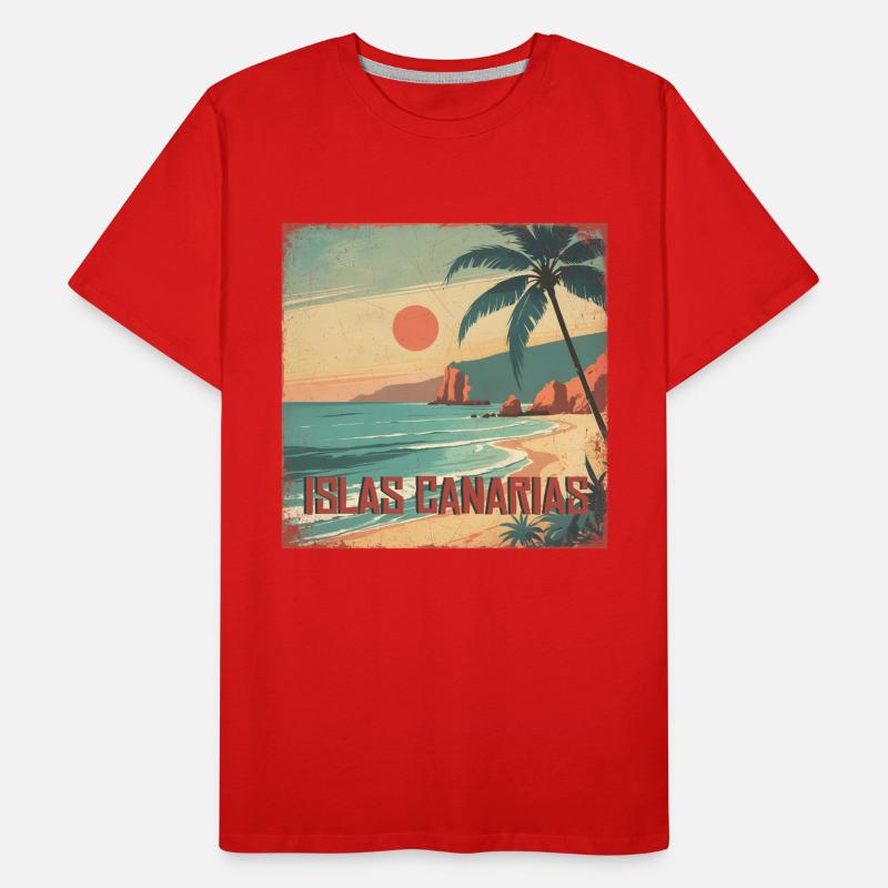 Islas Canarias Men's Premium Organic T-Shirt