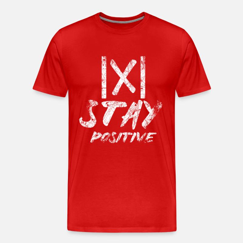 Math Humour - Männer Premium Bio T-Shirt - Rot