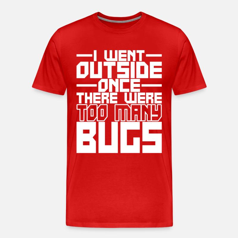 Programmeurs Programmeurs Informaticiens - T-shirt bio Premium Homme - rouge