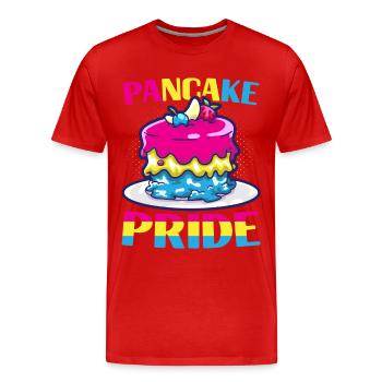 LGBTQ Pansexual - Men's Premium Organic T-Shirt - red - Front - Damien (186cm)