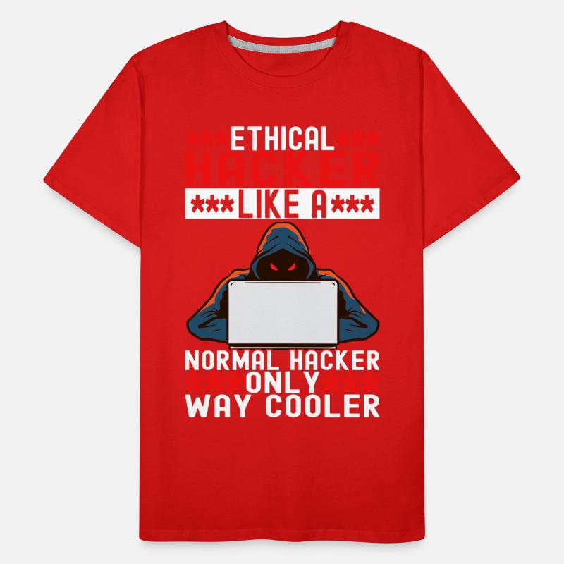 Programmeur Cybersécurité T-shirt bio Premium Homme