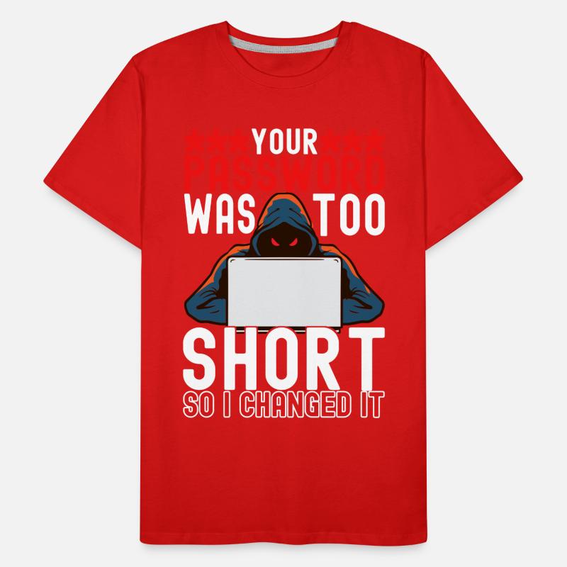 Programmer Cyber Security Men's Premium Organic T-Shirt