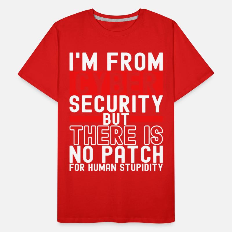Programmer Cyber Security Men's Premium Organic T-Shirt