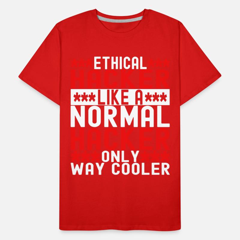 Programmer Cyber Security Men's Premium Organic T-Shirt