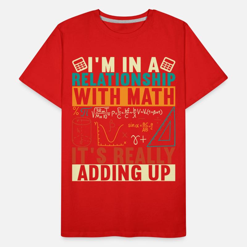 Math Teacher Men's Premium Organic T-Shirt