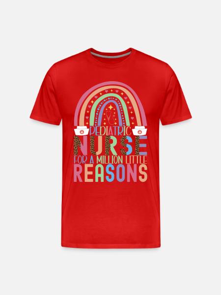 Infirmière soignante - T-shirt bio Premium Homme - rouge