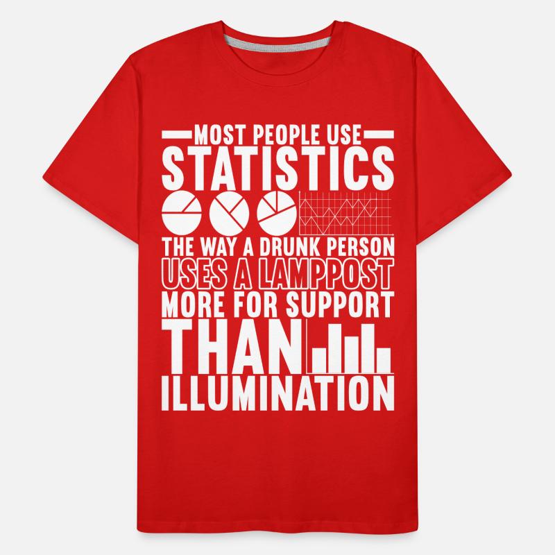 Analyste de données Data Scientist T-shirt bio Premium Homme