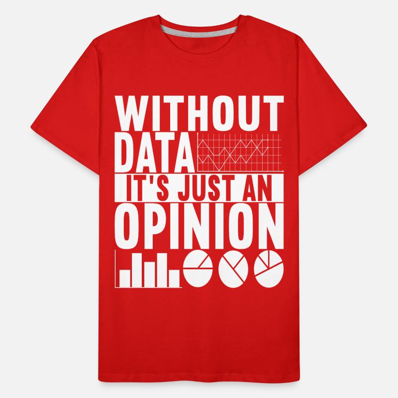 Data Scientist Data Analyst Männer Premium Bio T-Shirt