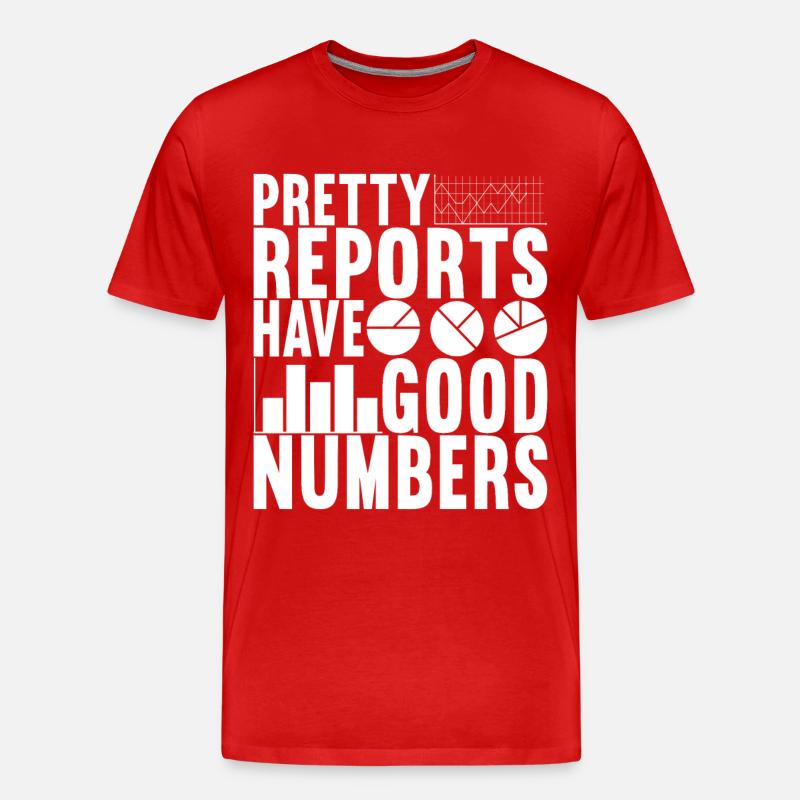 Data Scientist Data Analyst - Männer Premium Bio T-Shirt - Rot
