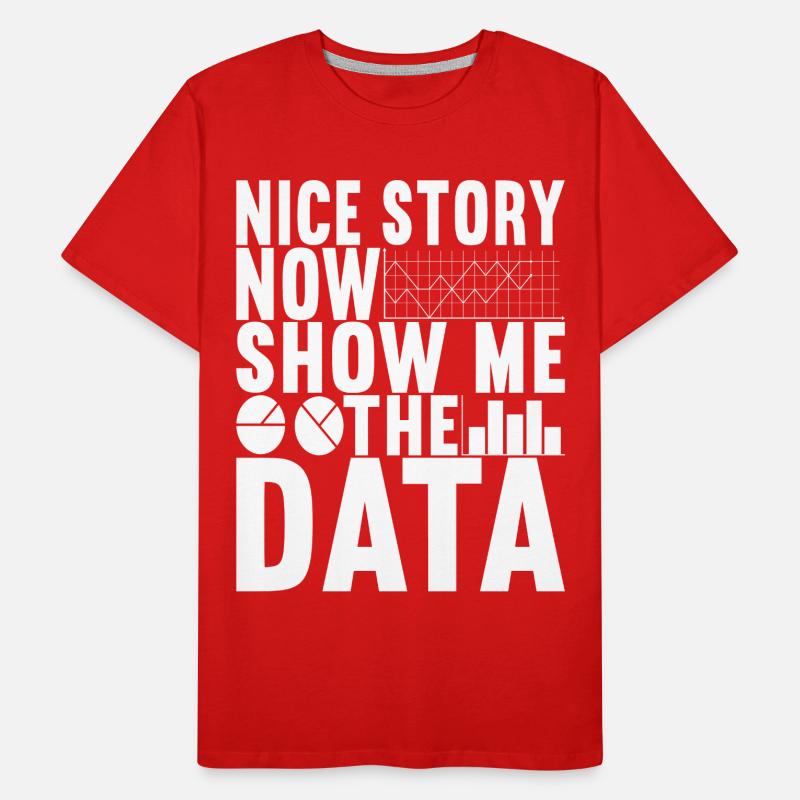 Data Scientist Data Analyst Männer Premium Bio T-Shirt