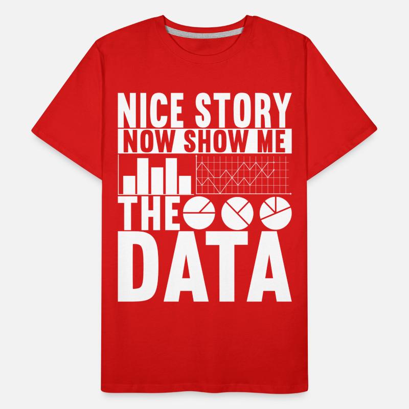 Data Scientist Data Analyst Männer Premium Bio T-Shirt