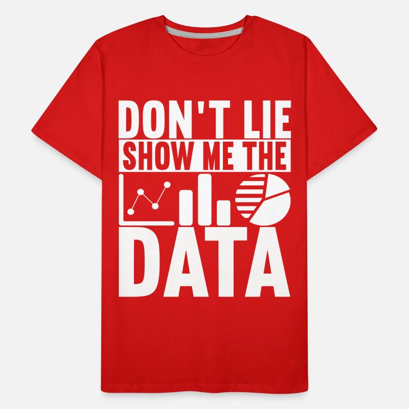 Data Scientist Data Analyst Men's Premium Organic T-Shirt