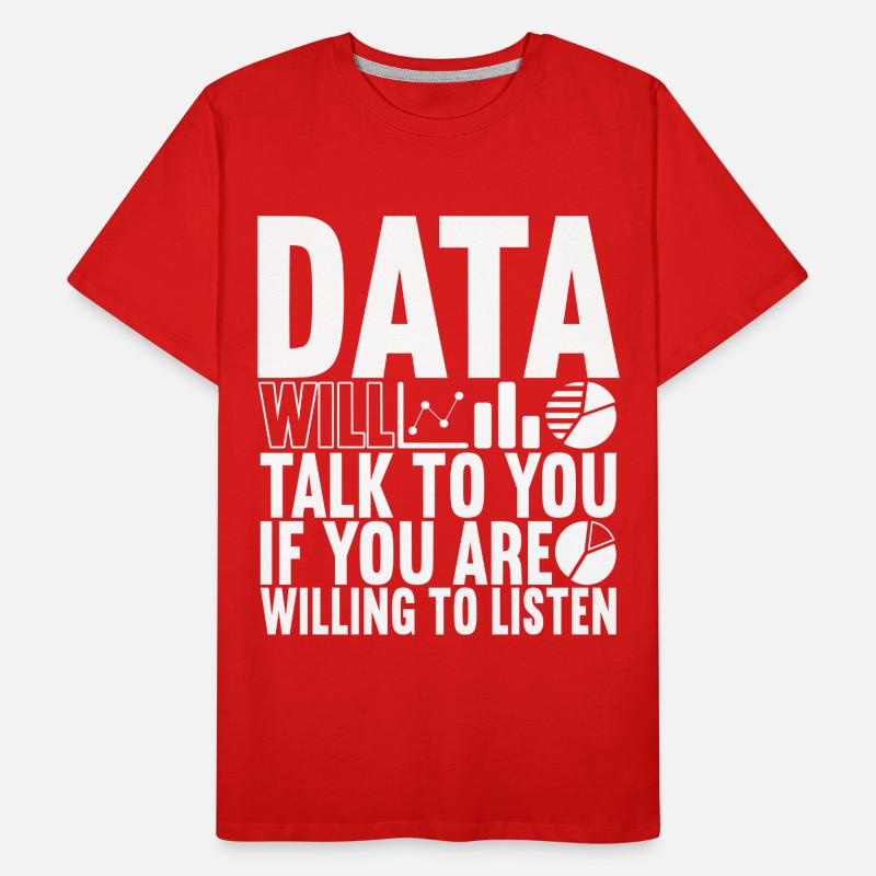 Data Scientist Data Analyst Männer Premium Bio T-Shirt