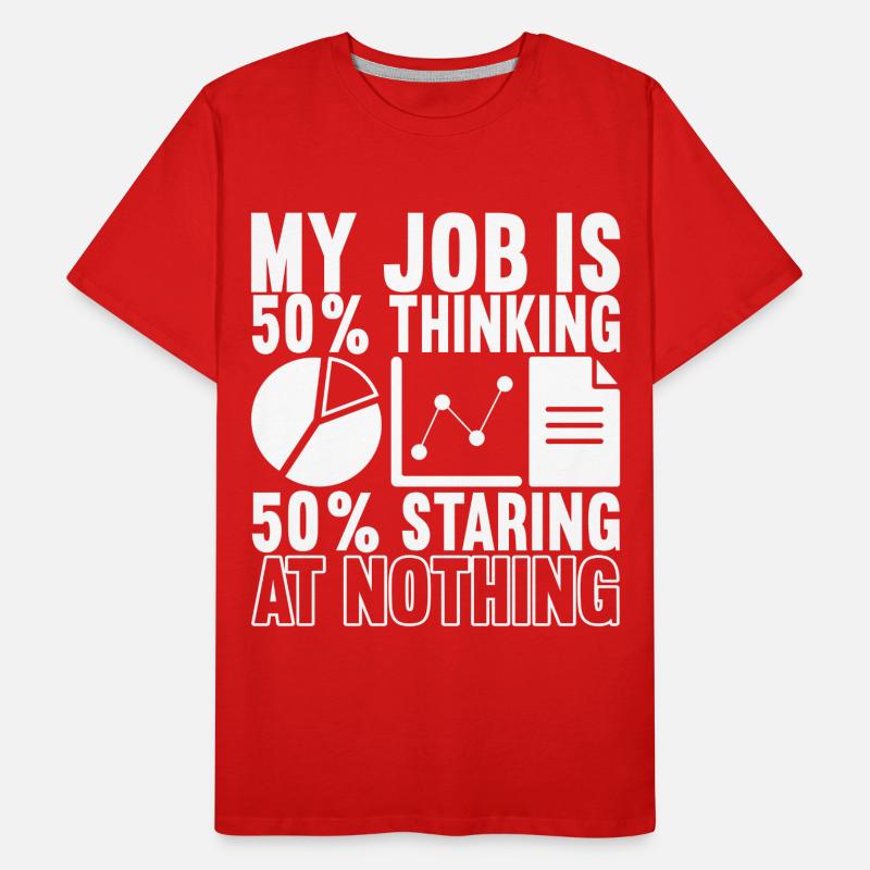 Data Scientist Data Analyst Men's Premium Organic T-Shirt