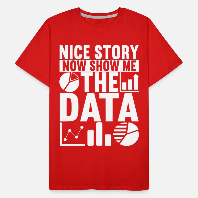 Data Scientist Data Analyst Männer Premium Bio T-Shirt