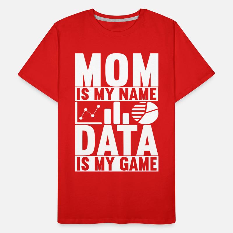 Analyste de données Data Scientist T-shirt bio Premium Homme