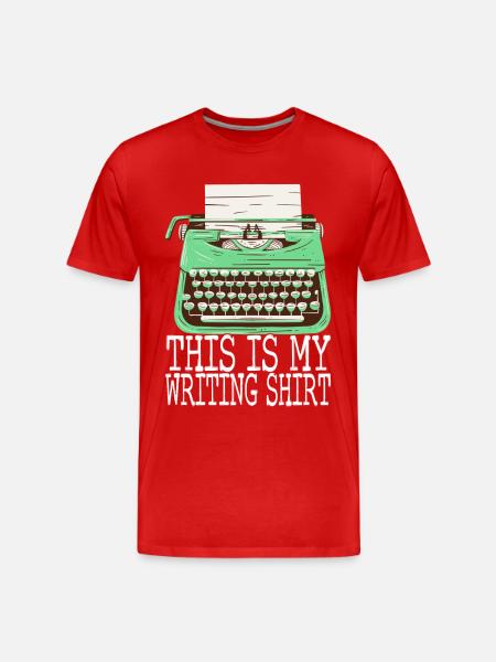 Author Schreiber - Men's Premium Organic T-Shirt - red