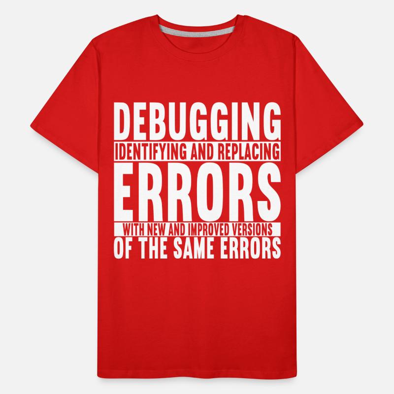 Programmer Computer Scientist Men's Premium Organic T-Shirt