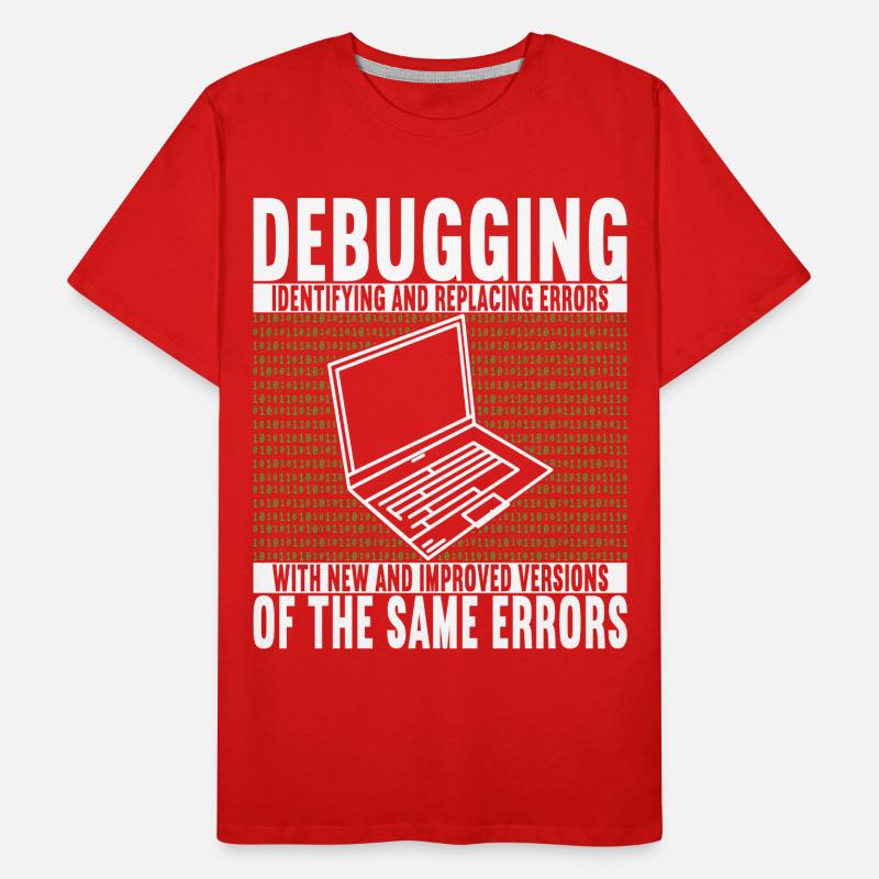 Programmer Computer Scientist Men's Premium Organic T-Shirt