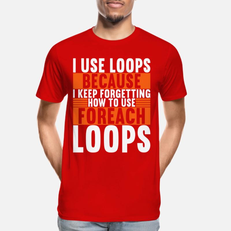 Programmierer Informatiker Männer Premium Bio T-Shirt