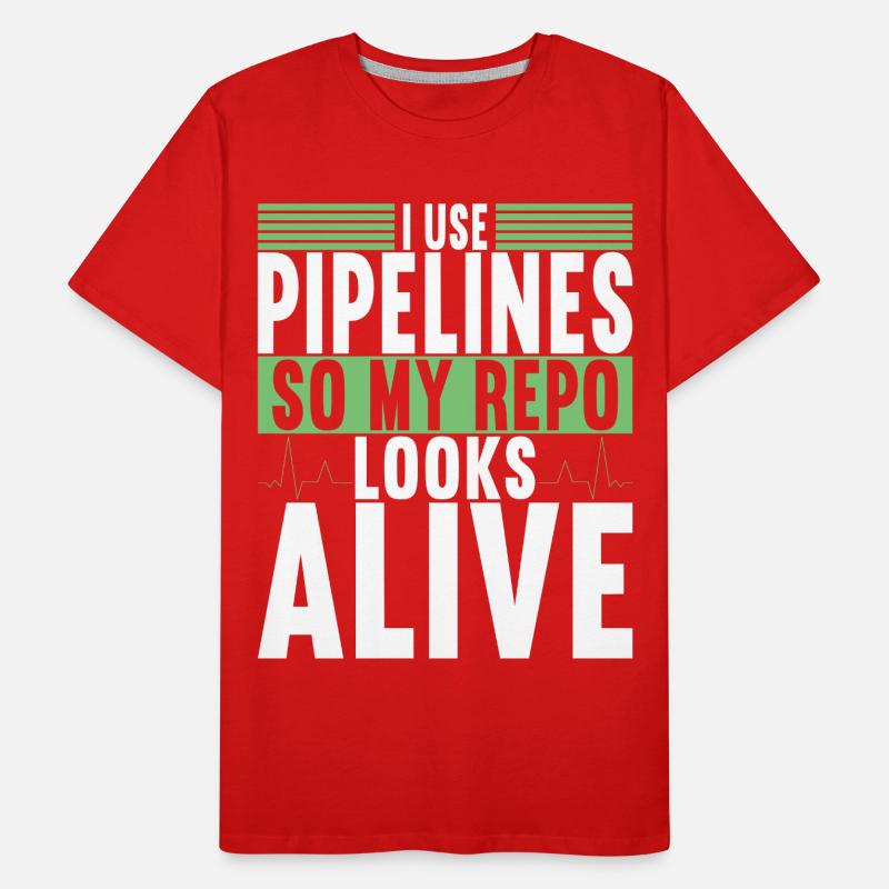 Programmer Computer Scientist Men's Premium Organic T-Shirt