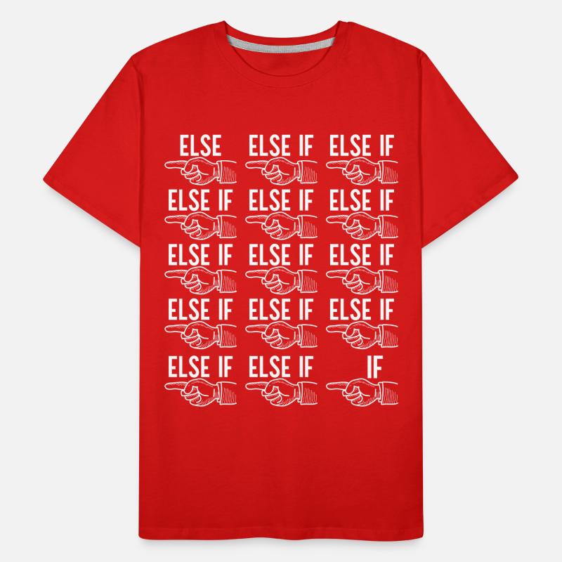 Programmierer Informatiker Männer Premium Bio T-Shirt
