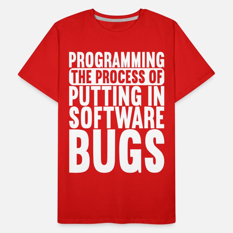 Programmer Computer Scientist Men's Premium Organic T-Shirt