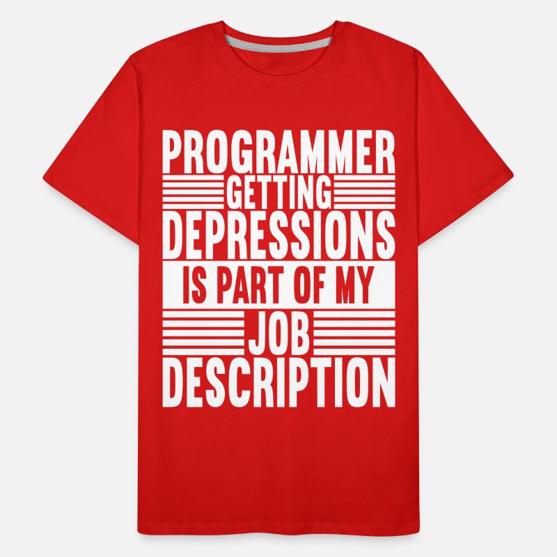 Programmierer Informatiker Männer Premium Bio T-Shirt
