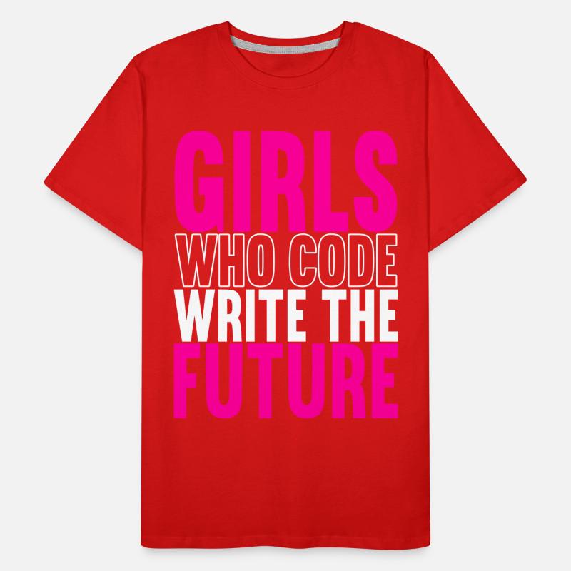 Programmer Computer Scientist Men's Premium Organic T-Shirt