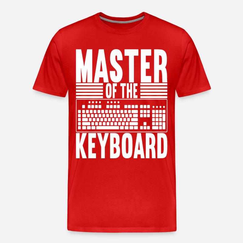 Programmierer Informatiker - Männer Premium Bio T-Shirt - Rot